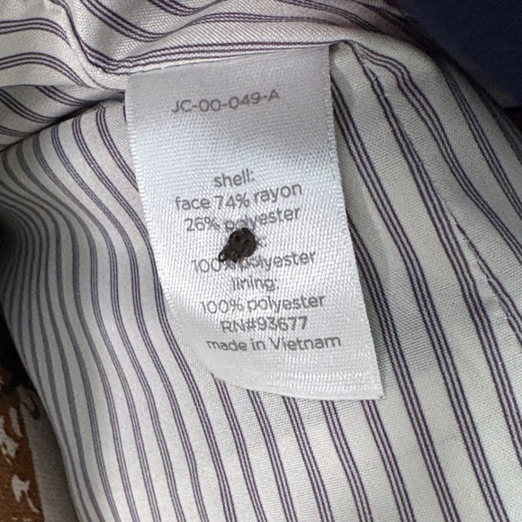 JCPenney Women's Navy Blazer - Picture 5 of 6